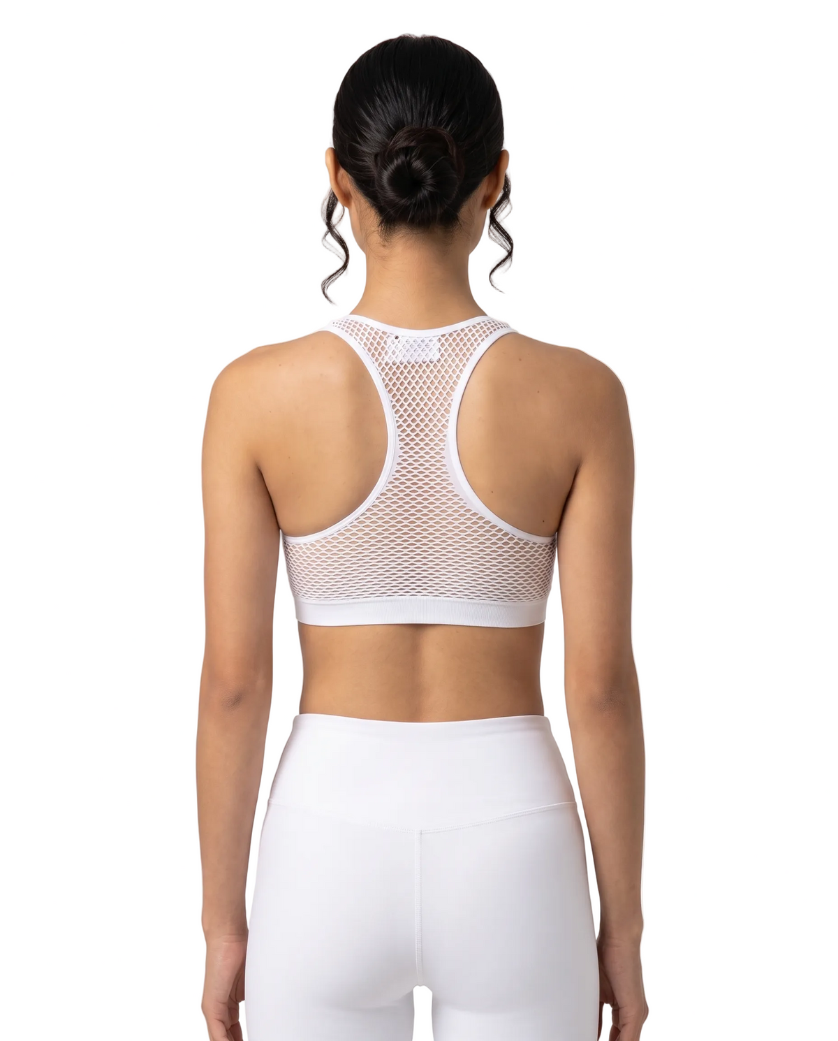 Ava Sports Bra | White