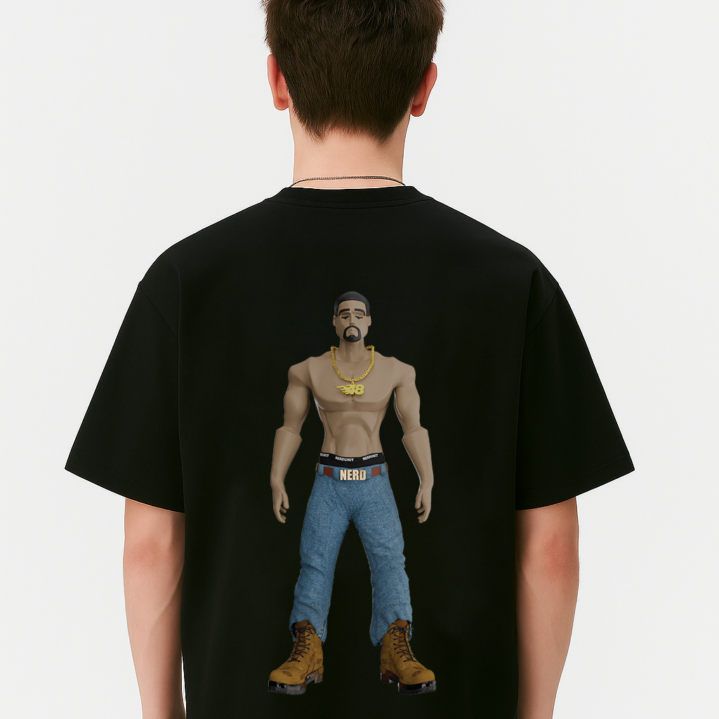 "LIFESIZE" Tee | Black