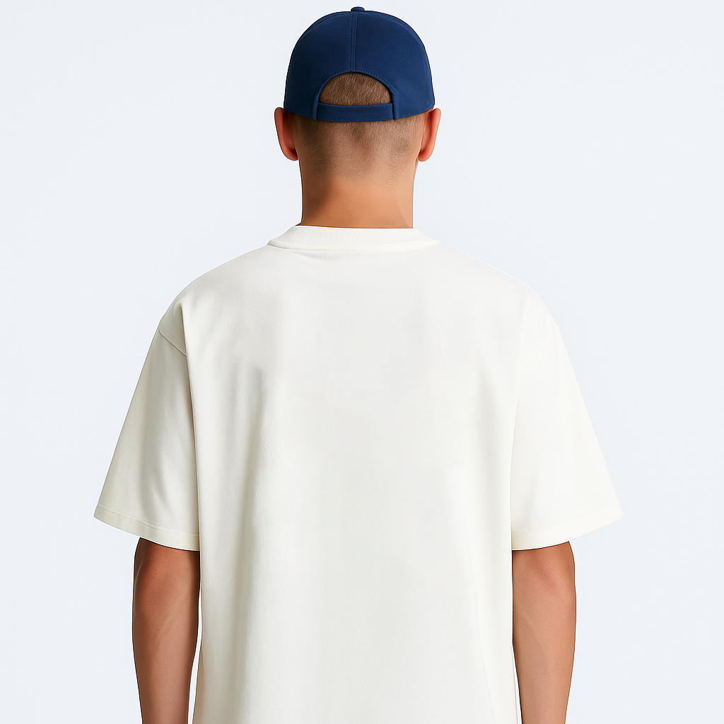 "REBORN" Tee | White
