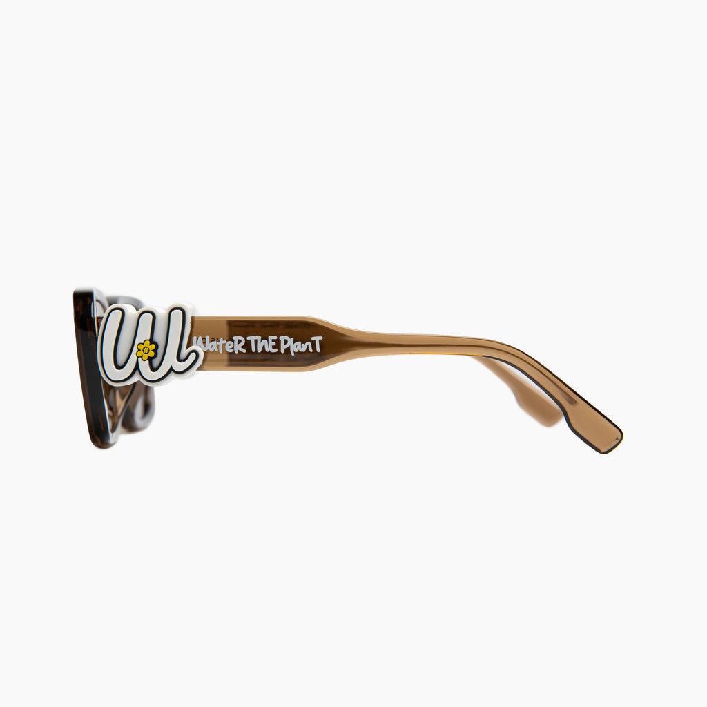 "WAVE" Sunnies | Brown | Brown Lense