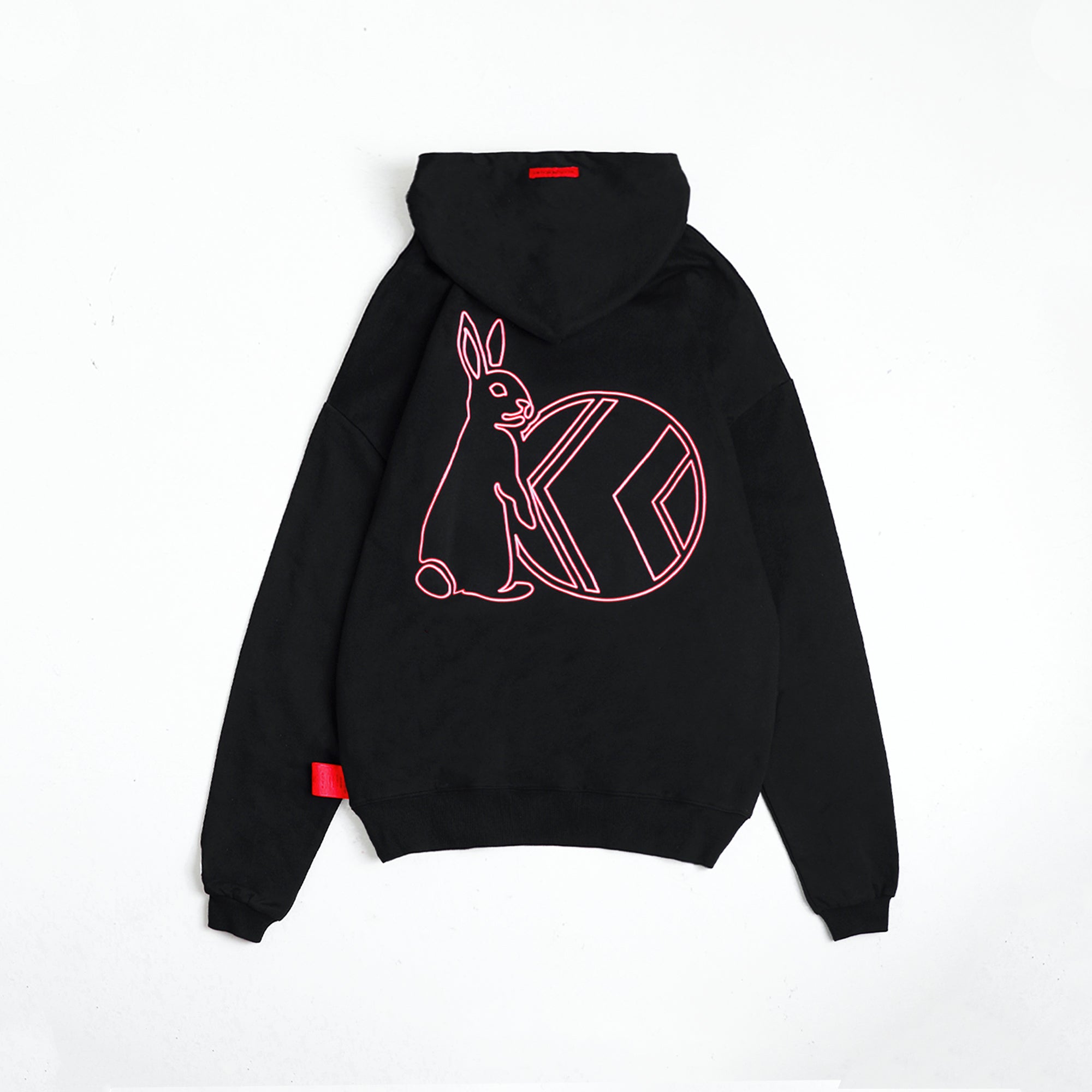 NU x FR2 "NO PHOTOS2" HOODIE | BLACK