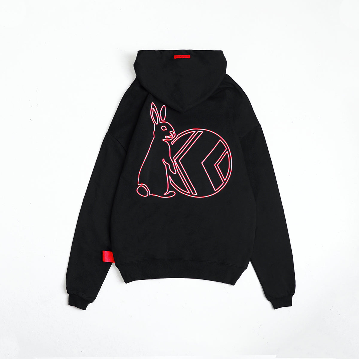 "NO PHOTOS2" HOODIE | BLACK