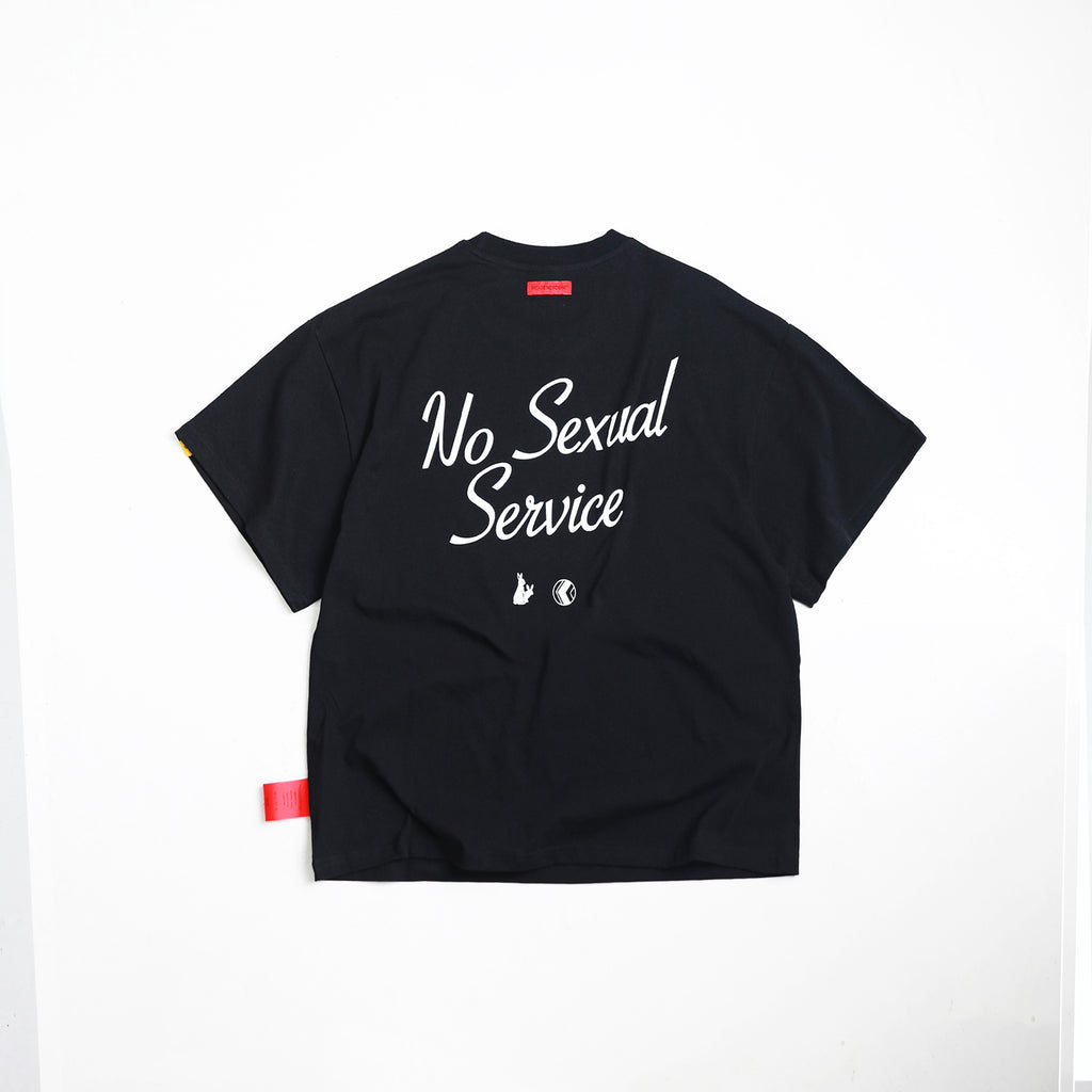 NU x FR2 "ADULTS ONLY" TEE | BLACK