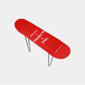 SMOKE SKATEBOARD CHAIR | RED