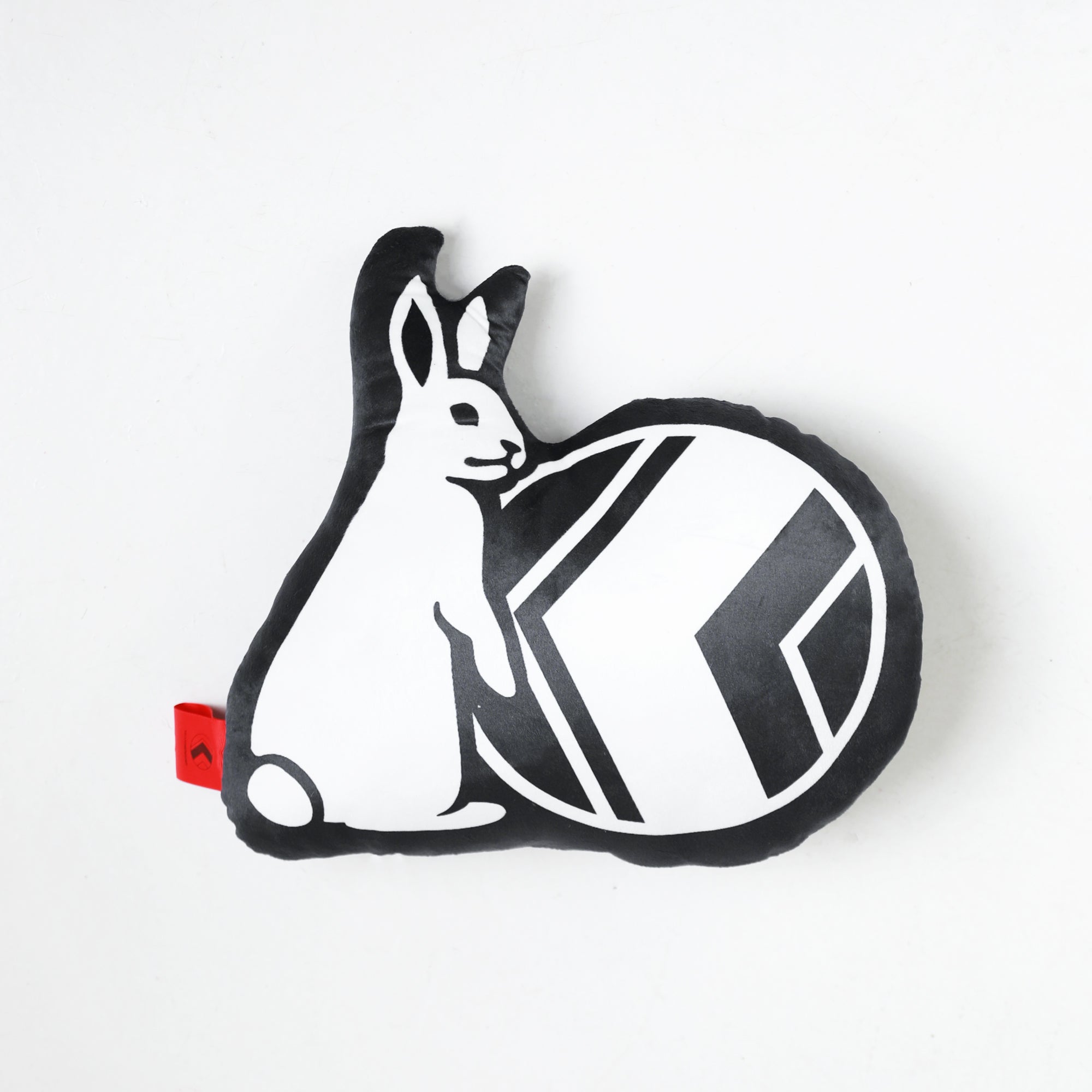 "RABBIT" PILLOW | BLACK