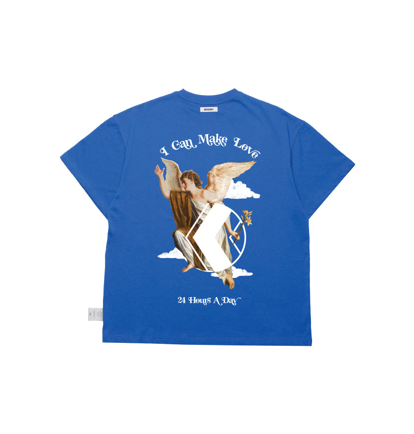 "CUPID" Tee | Cobalt Blue