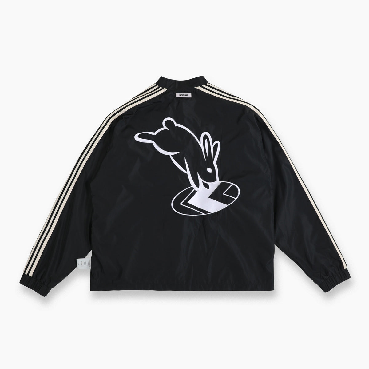 NU x FR2 RABBIT HOLE Coach Jacket | Black