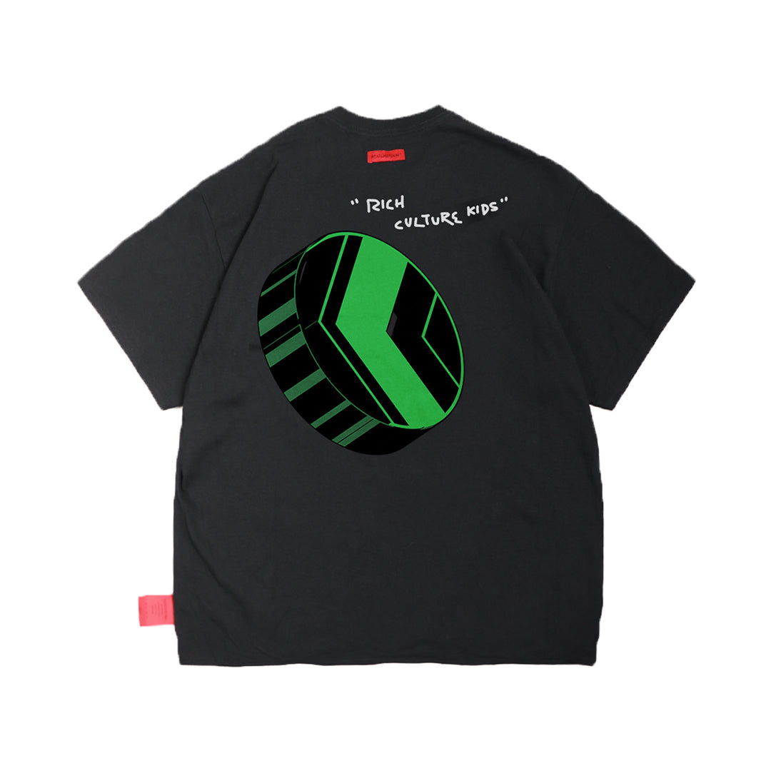 VANDALIZED LOGO TEE | BLACK