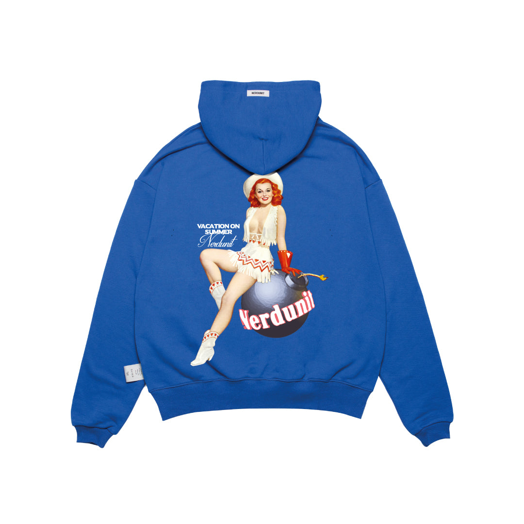 SB Rodeo Girl Hoodie | Cobalt Blue