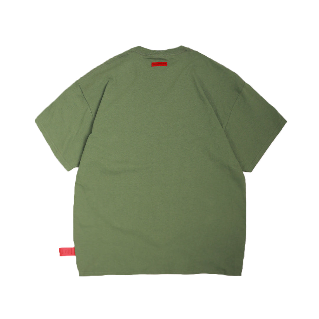 MIRROR TEE | CAMO GREEN