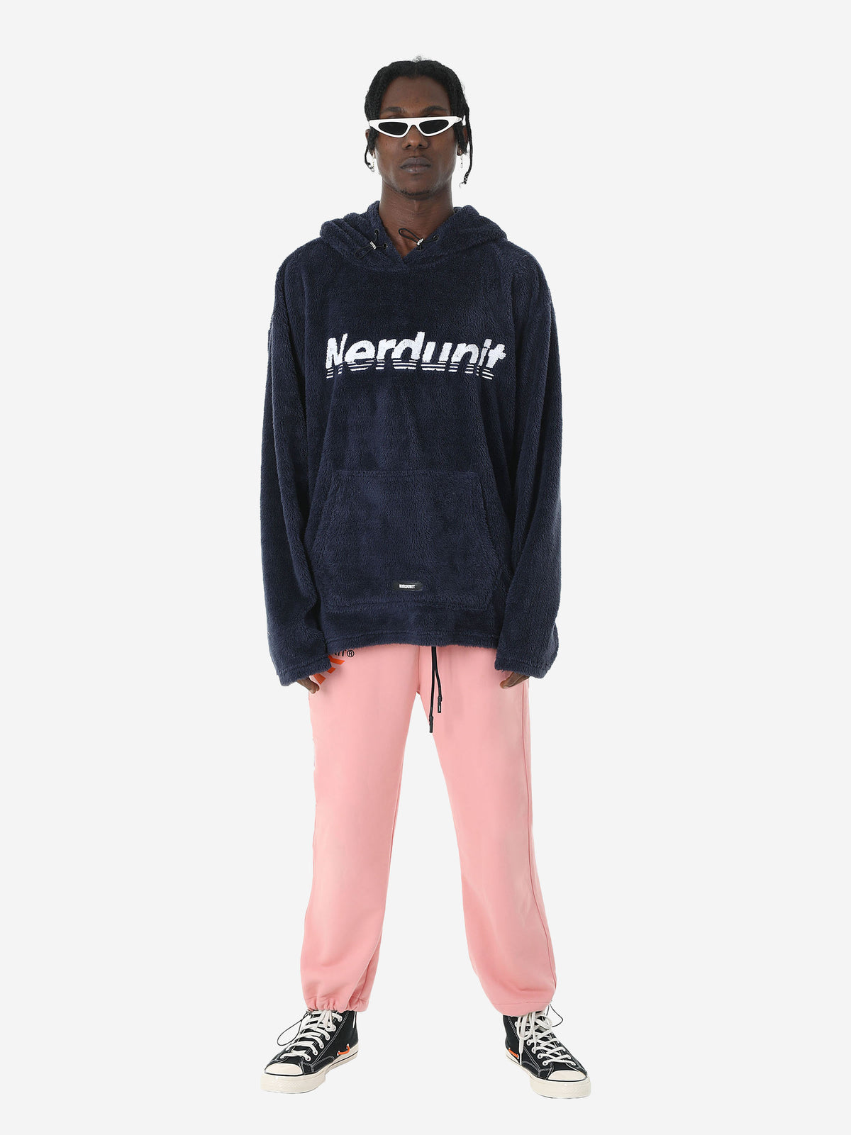 "LOUGE" HOODIE | NAVY