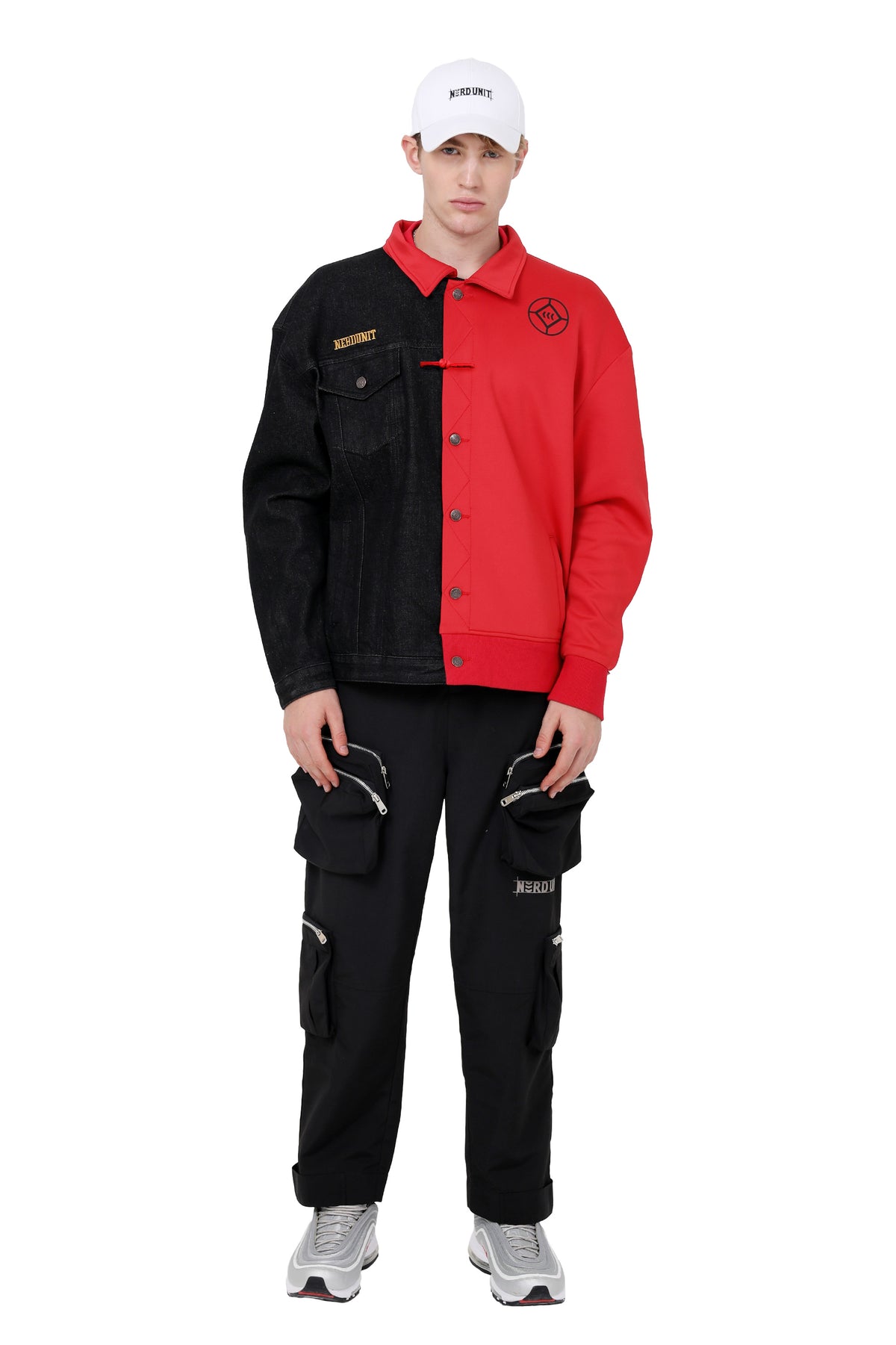 STITCHED DUAL JACKET | RED
