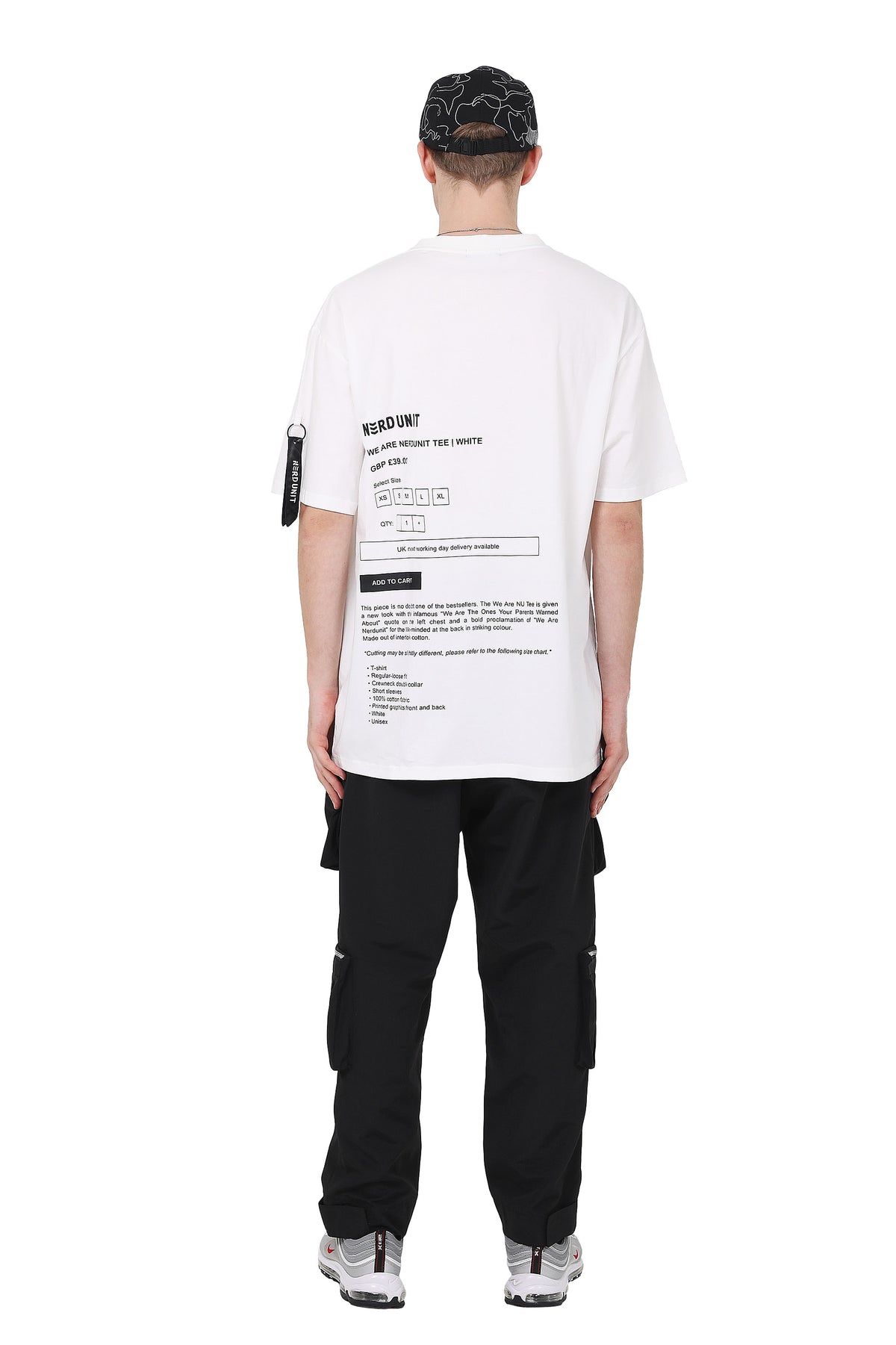 ADD CART TEE | WHITE