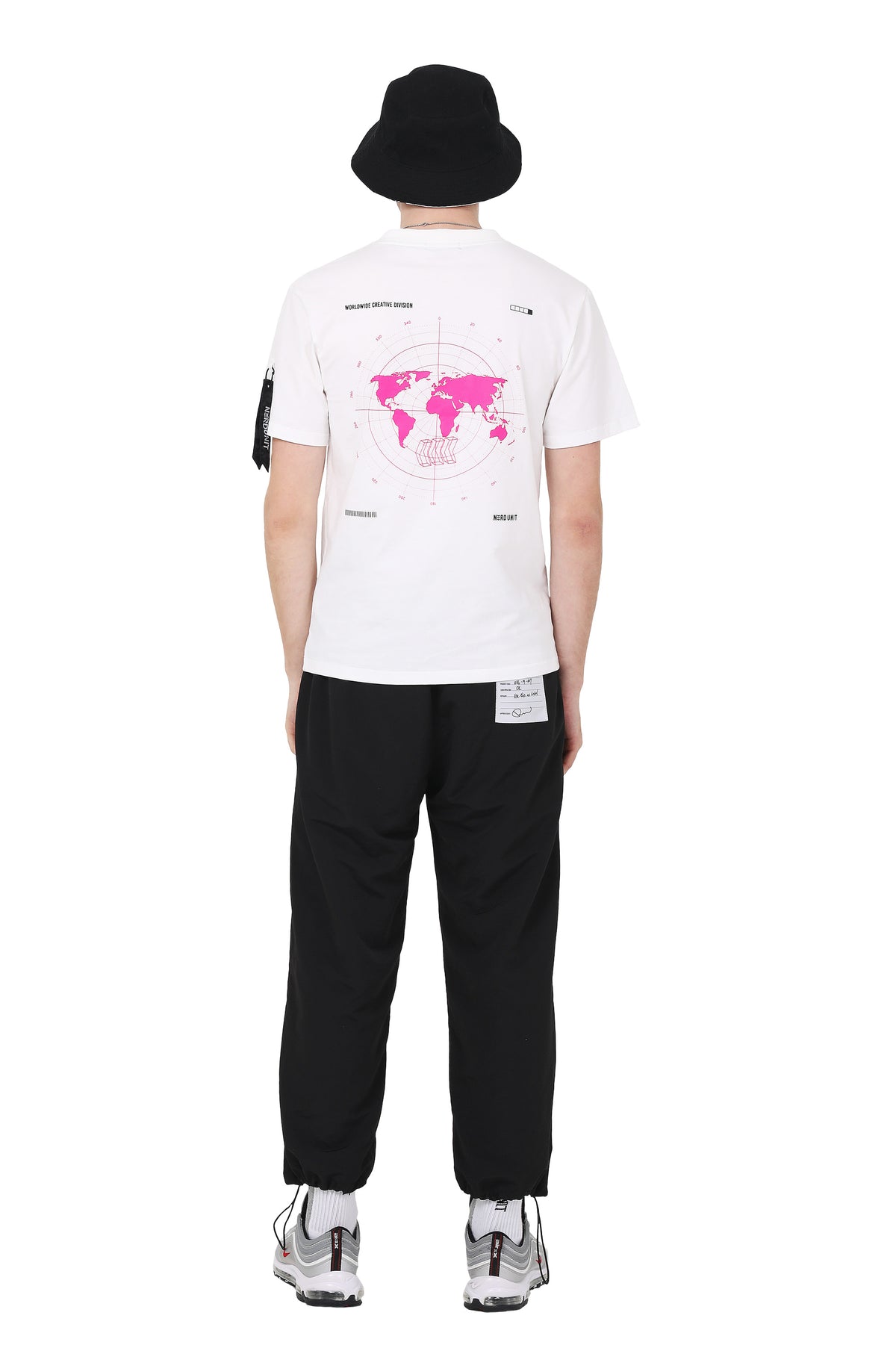 WORLD MAP TEE | WHITE