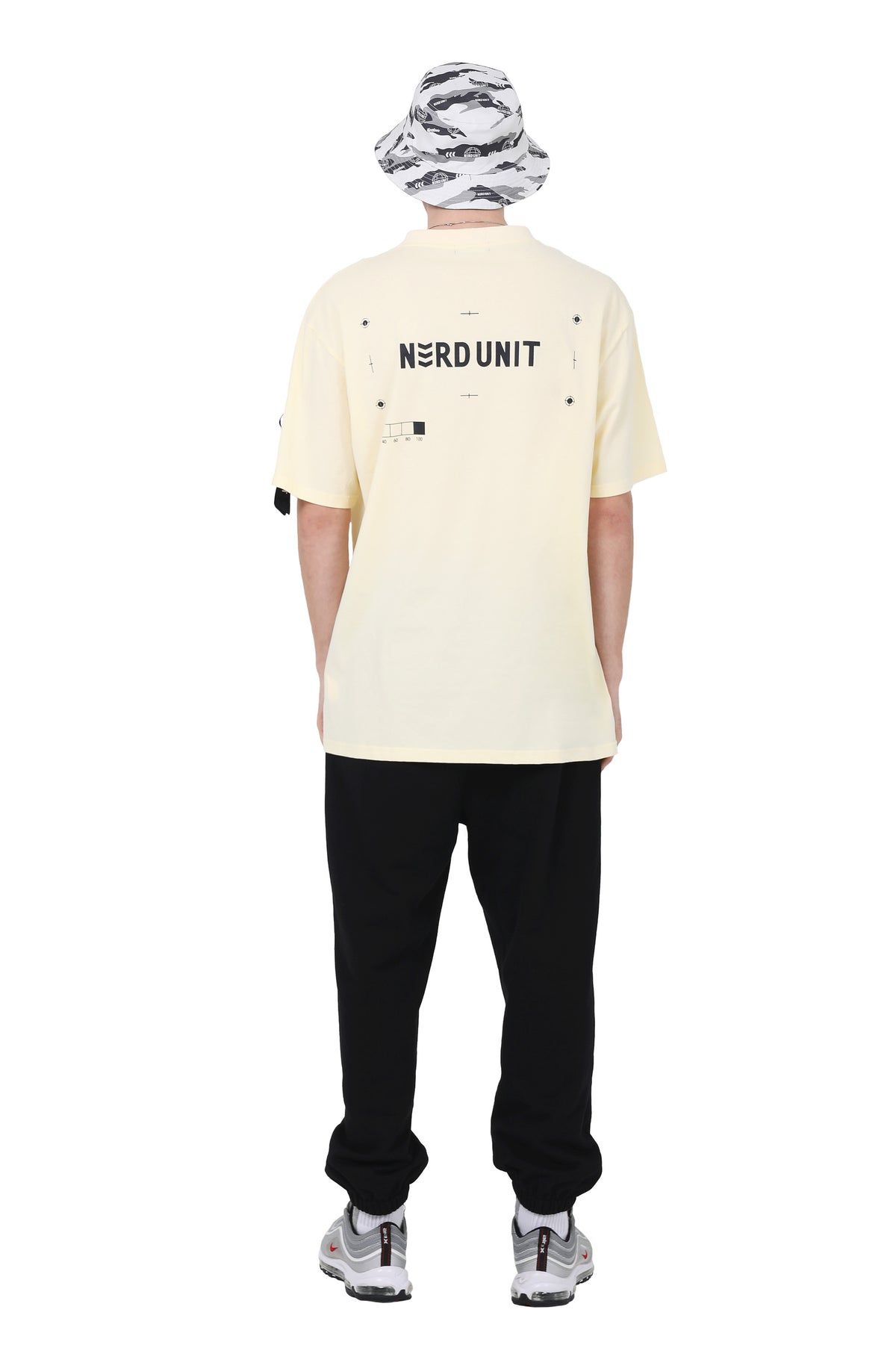GREY SCALE TEE | CREAM