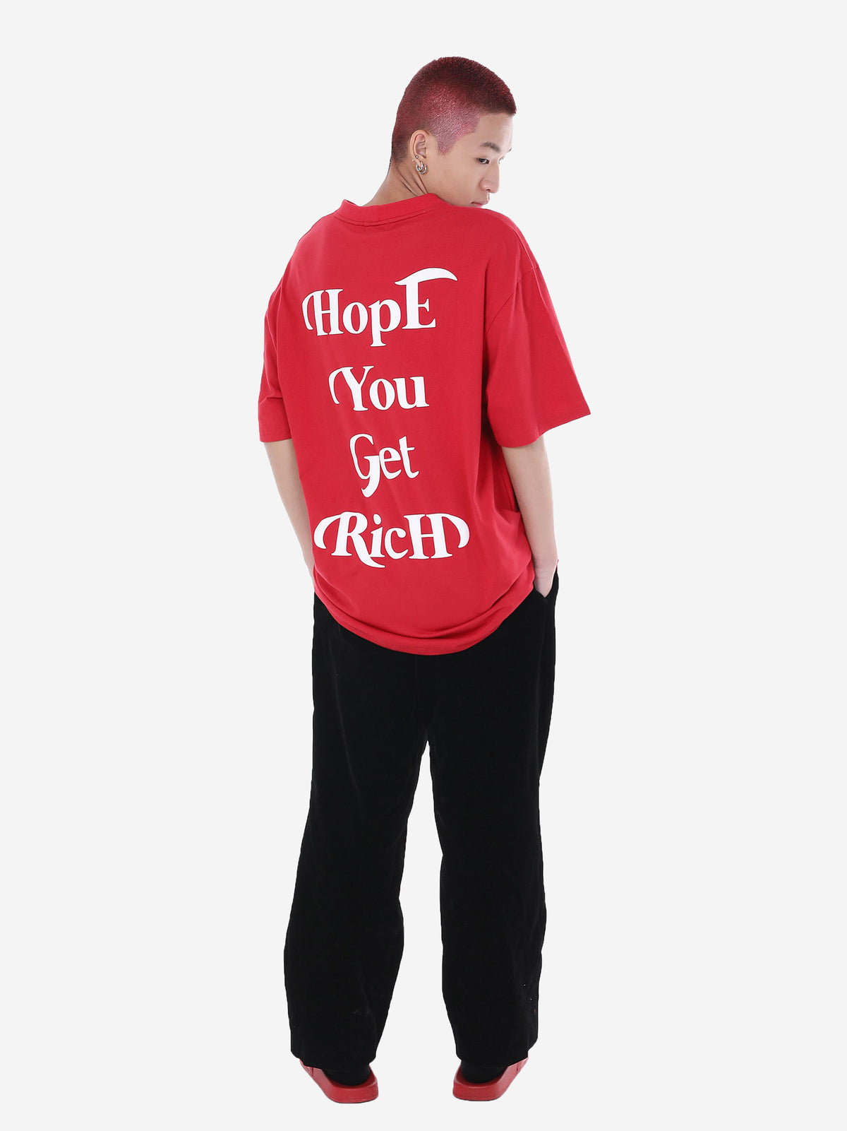 GET RICH TEE | RED