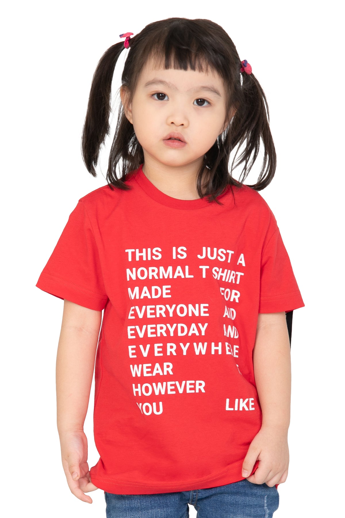 NORM JR KIDS TEE | RED