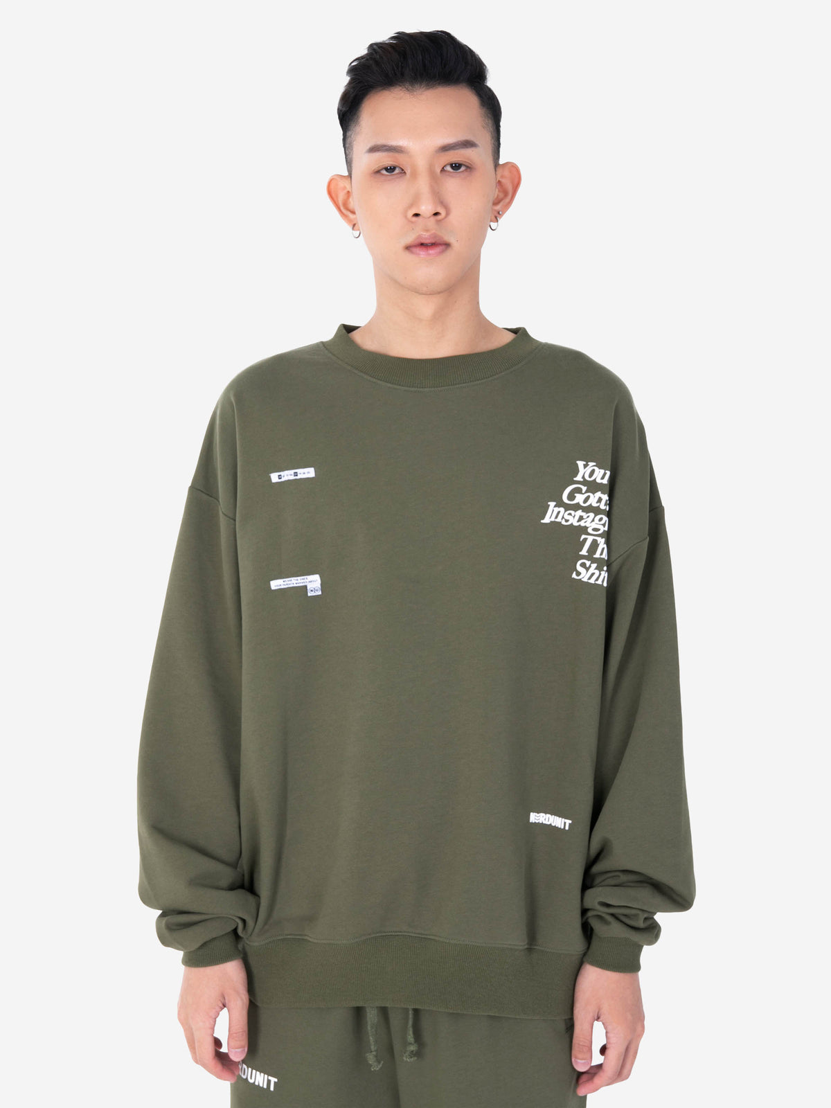 IG SWEAT SWEATER | DARK GREEN