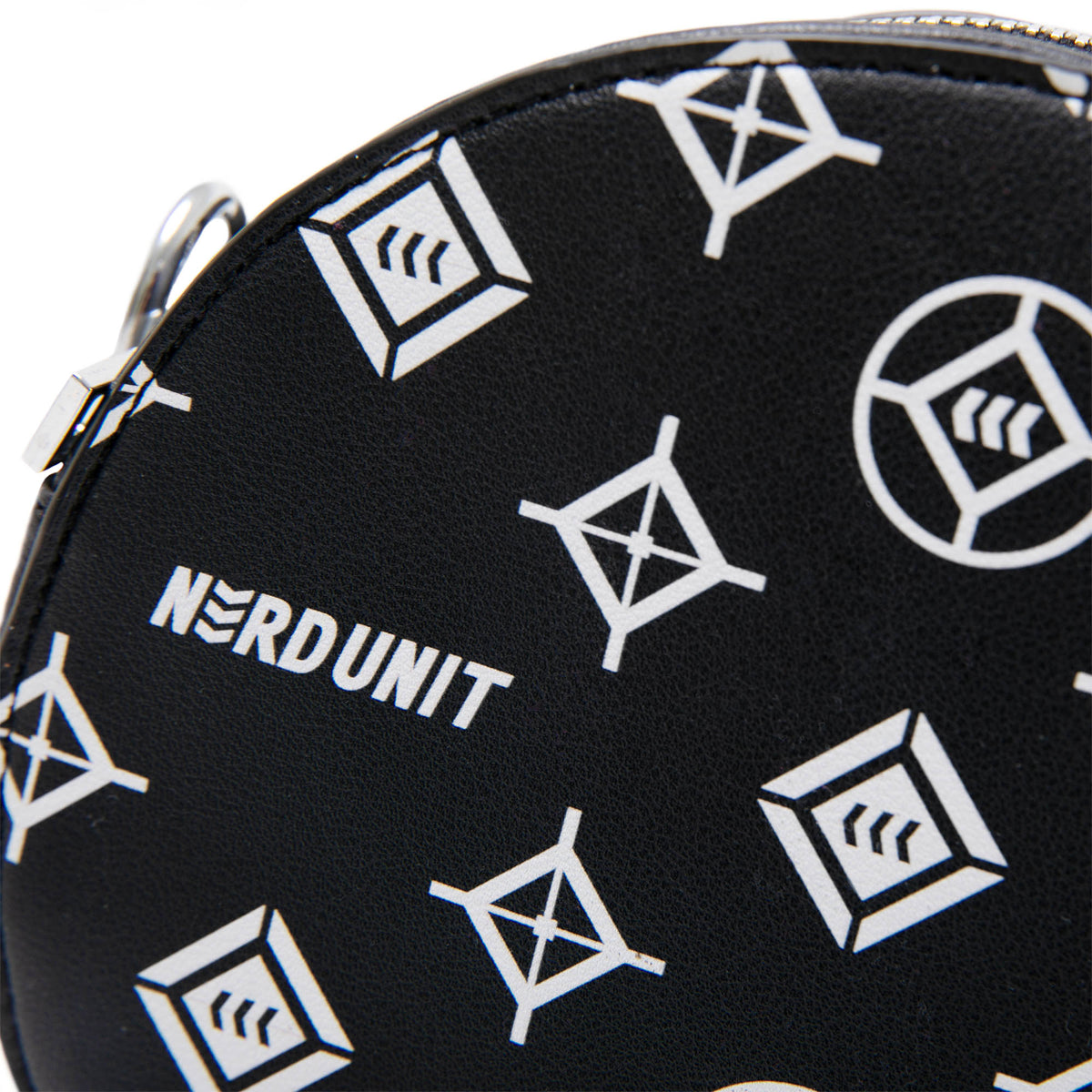 MONOGRAM ROUND BAG | BLACK