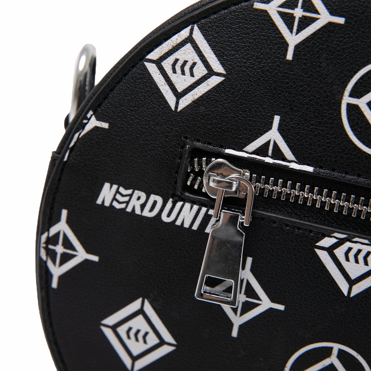 MONOGRAM ROUND BAG | BLACK