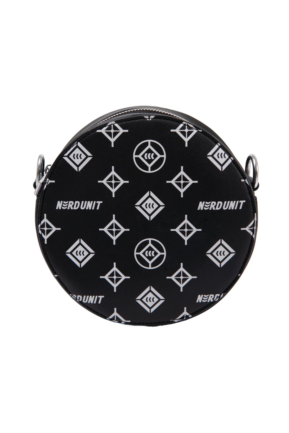 MONOGRAM ROUND BAG | BLACK