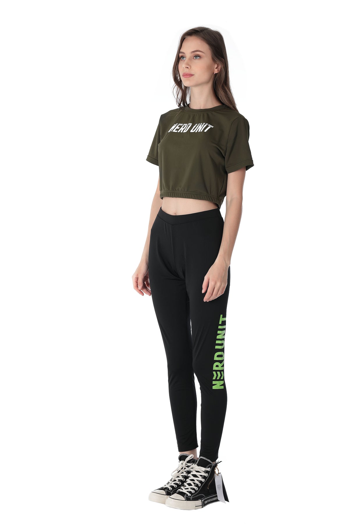 ACTIVE CROP TOP | GREEN