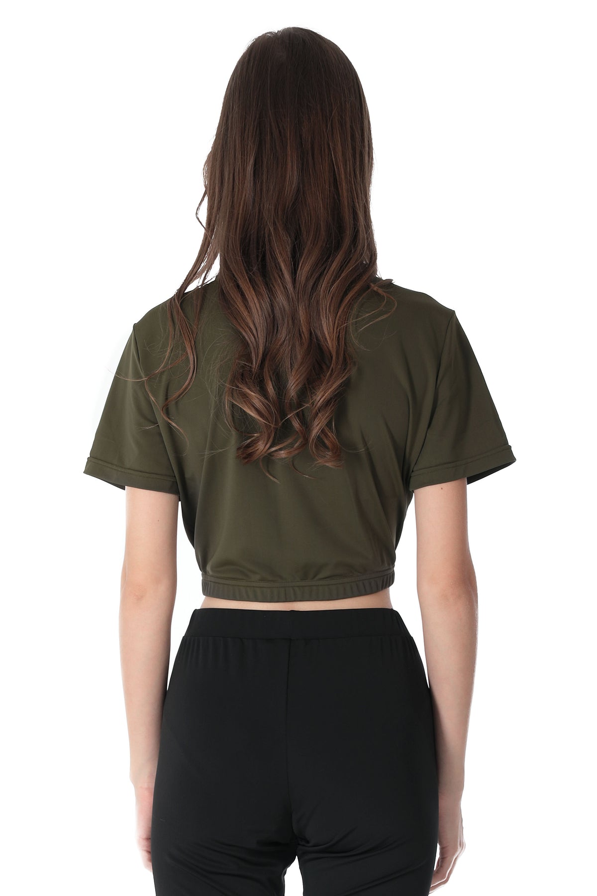 ACTIVE CROP TOP | GREEN