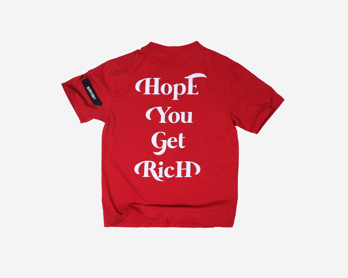 GET RICH TEE | RED