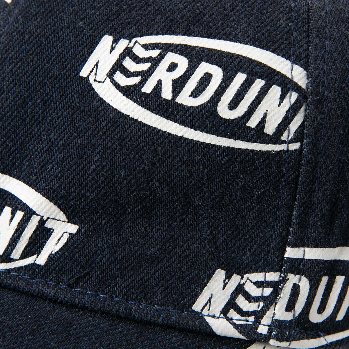 RIM MONOGRAM DENIM CAP | BLUE