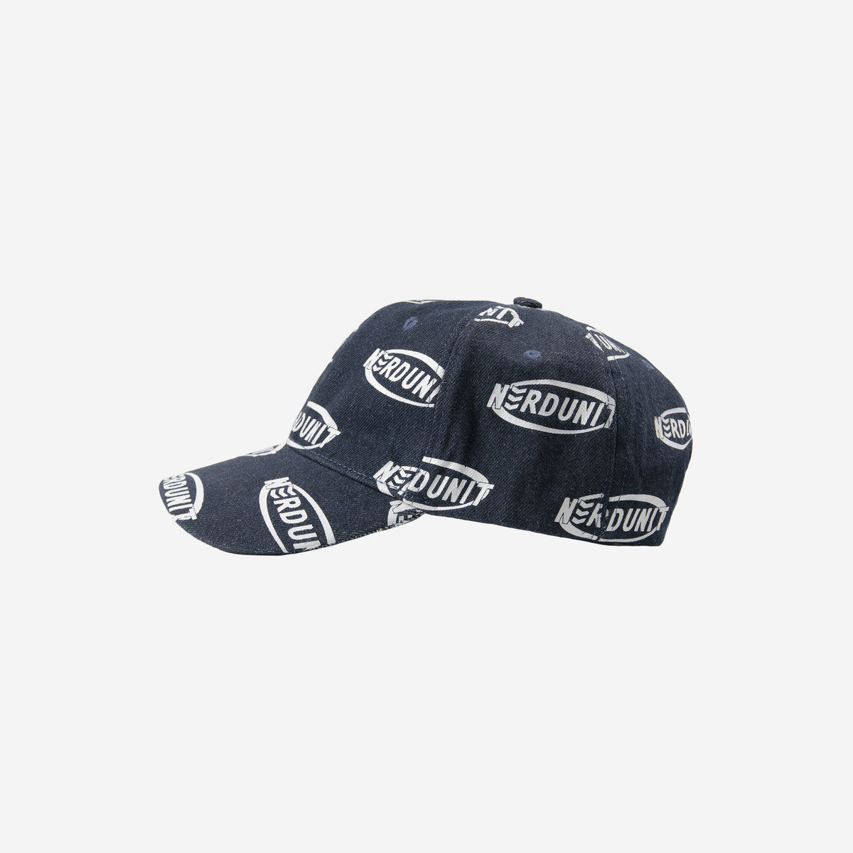 RIM MONOGRAM DENIM CAP | BLUE