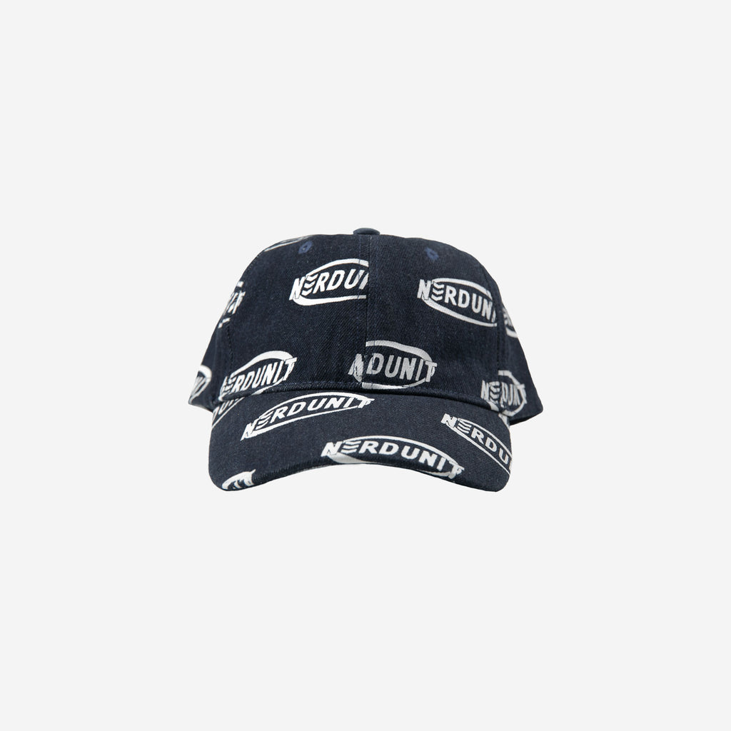 RIM MONOGRAM DENIM CAP | BLUE