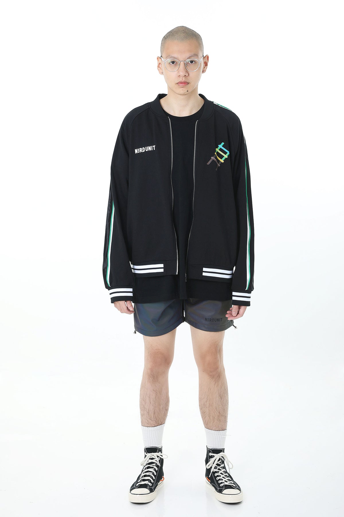 REPROCESS TRACK JACKET | BLACK