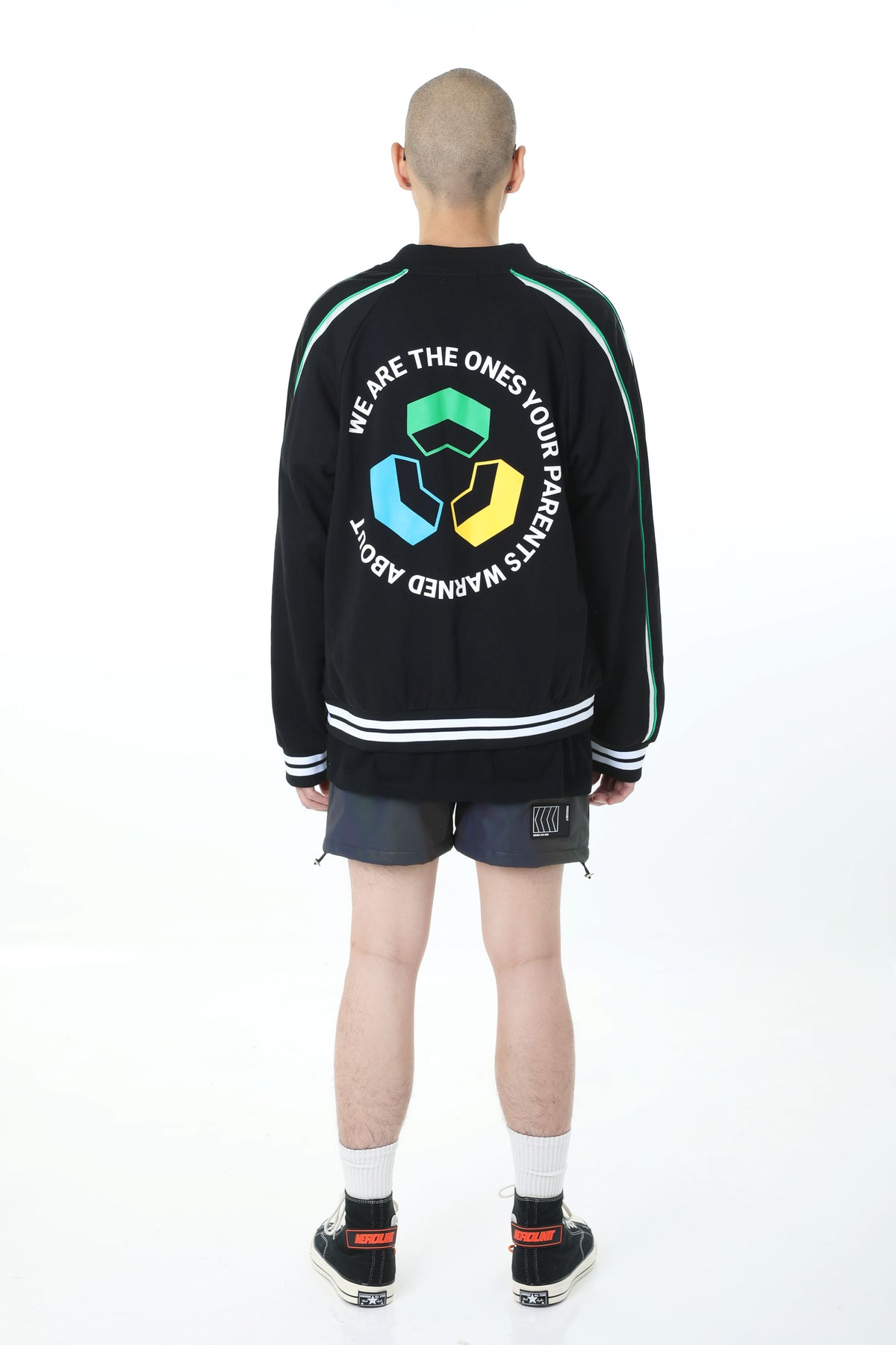 REPROCESS TRACK JACKET | BLACK