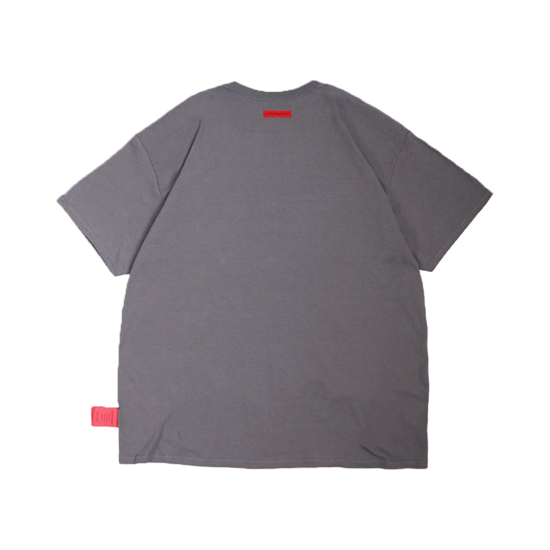 SCRATCH TEE | GREY