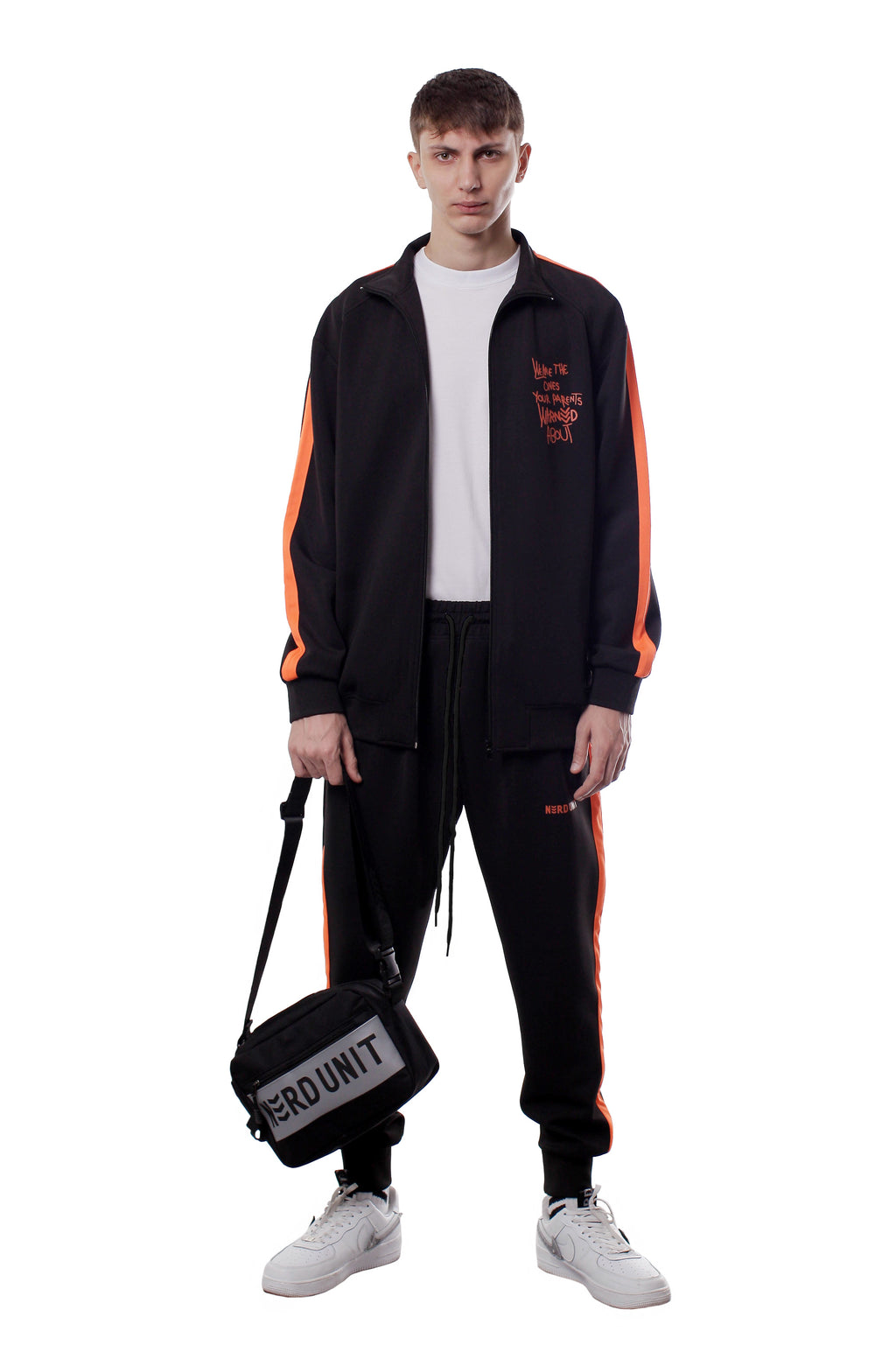 WE ARE NU TRACK JACKET | BLACK