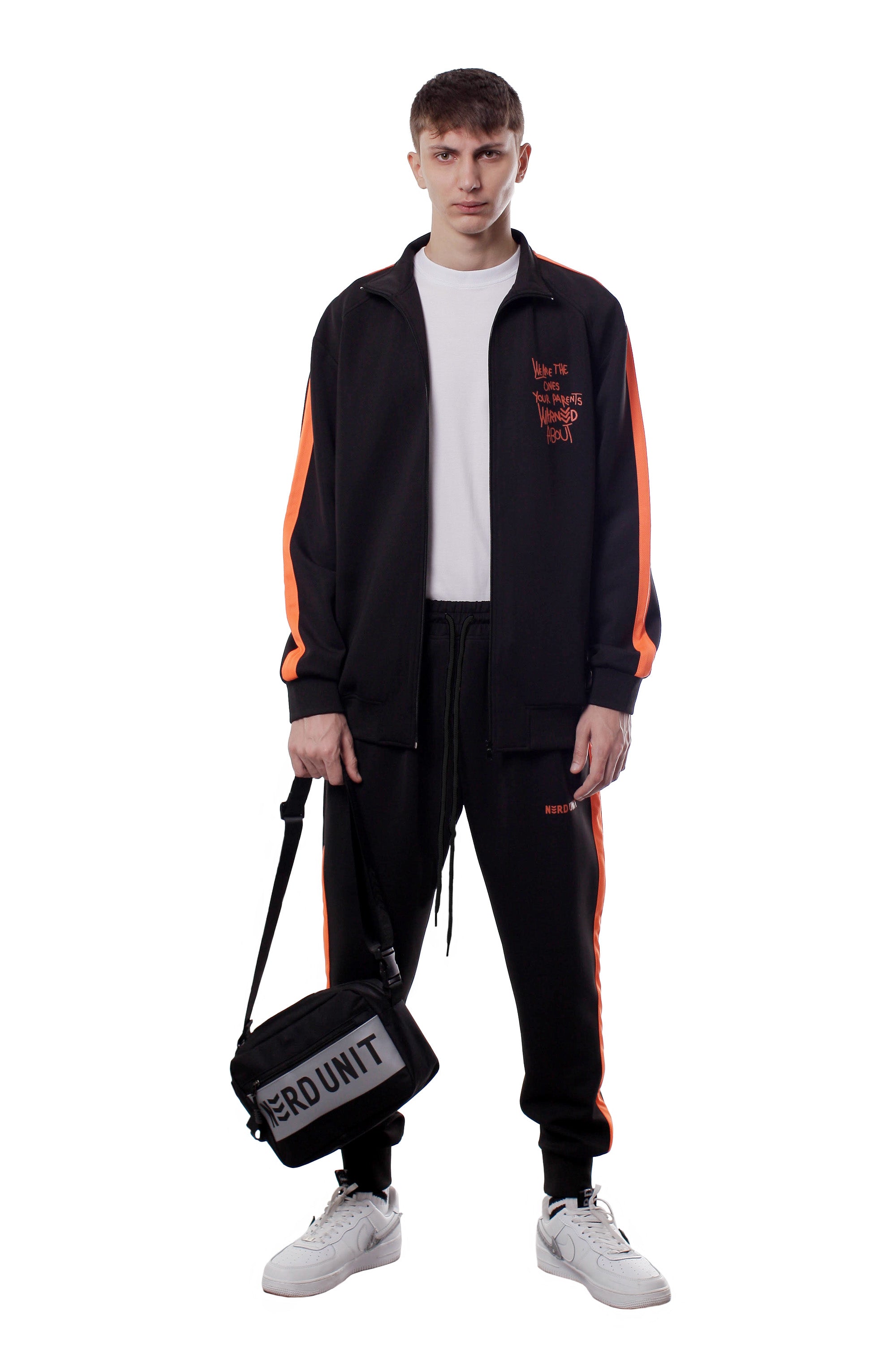 WE ARE NU TRACK JACKET | BLACK