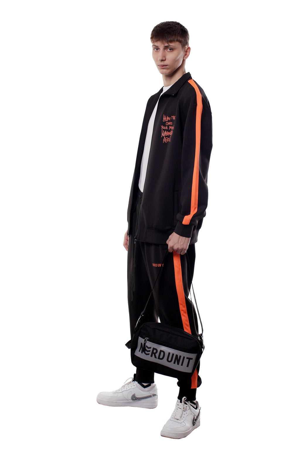 WE ARE NU TRACK JACKET | BLACK