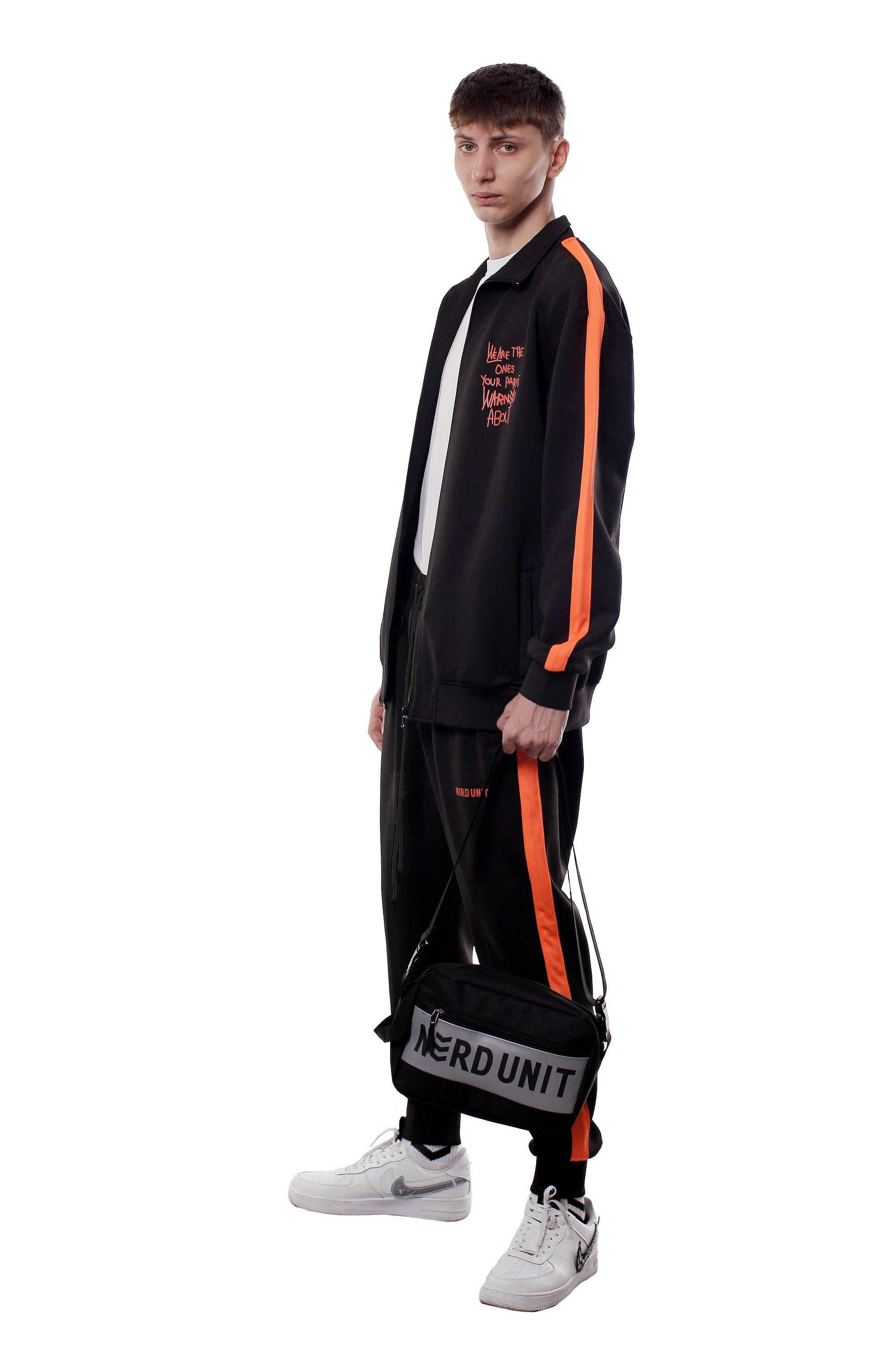 WE ARE NU TRACK JACKET | BLACK