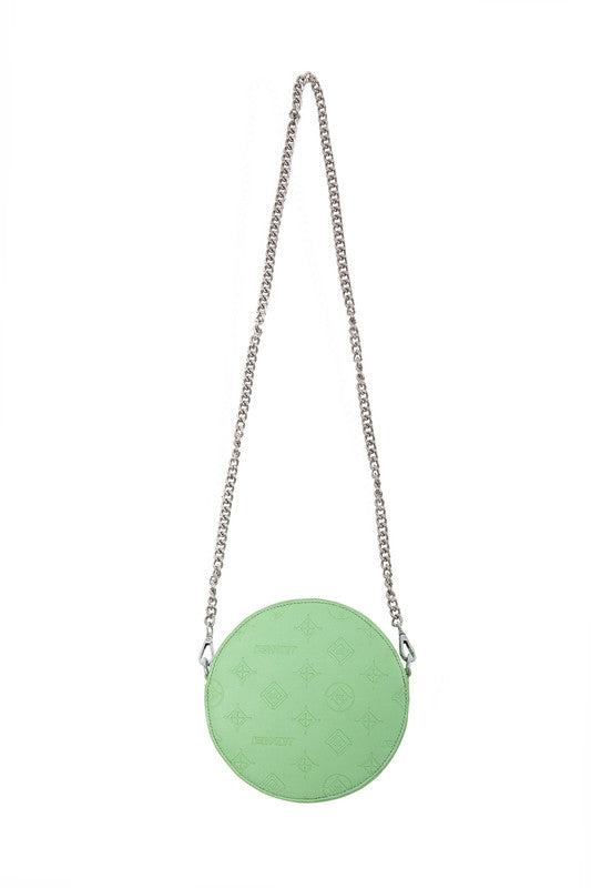 MONOGRAM ROUND BAG | MINT