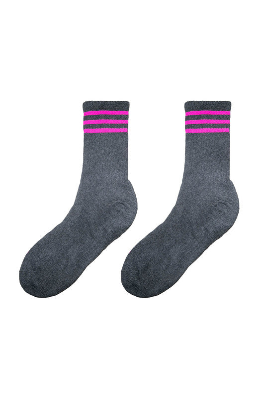 STRIPES SOCKS | GRAY