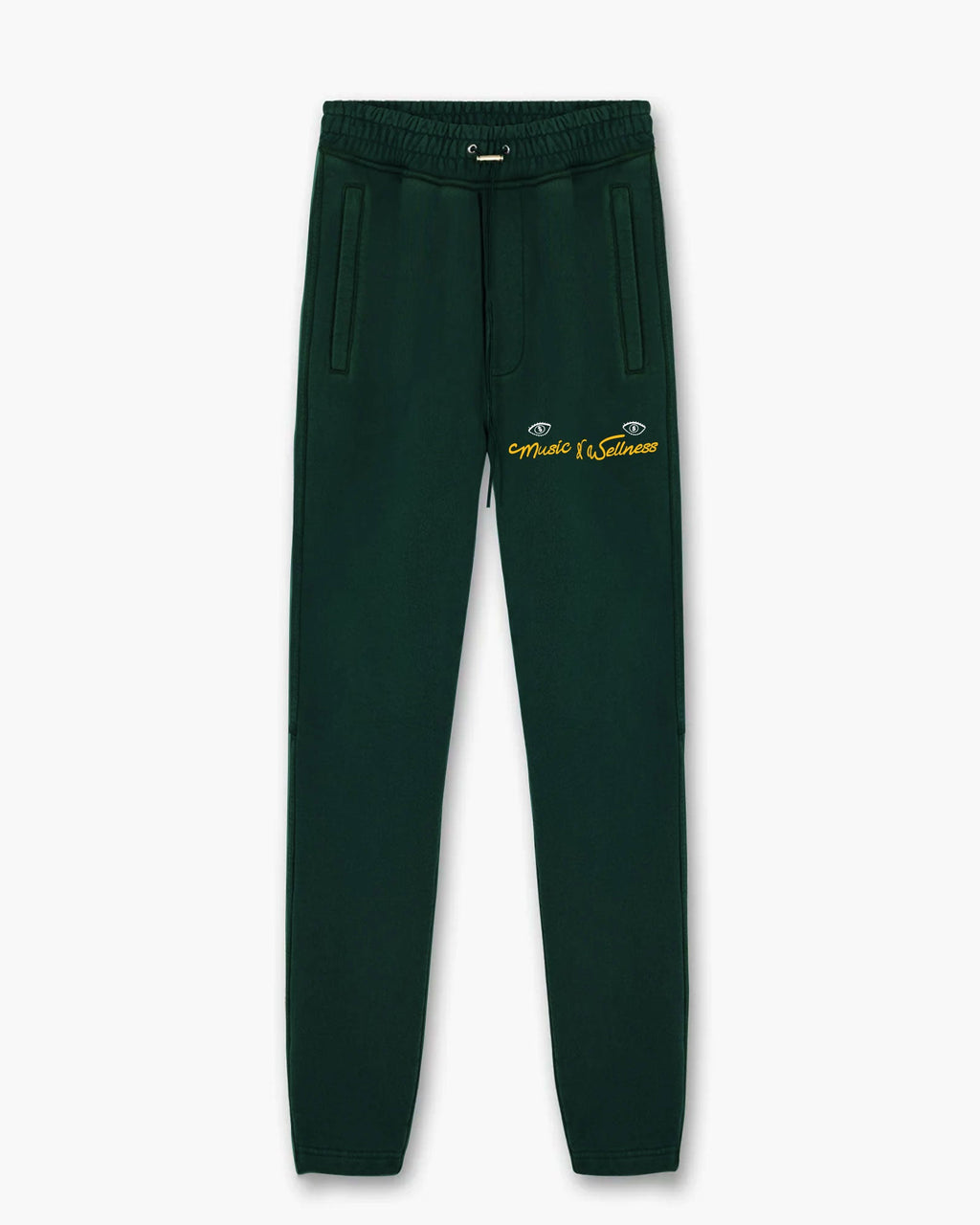 M&W Zipper Sweatpants | Dark Green