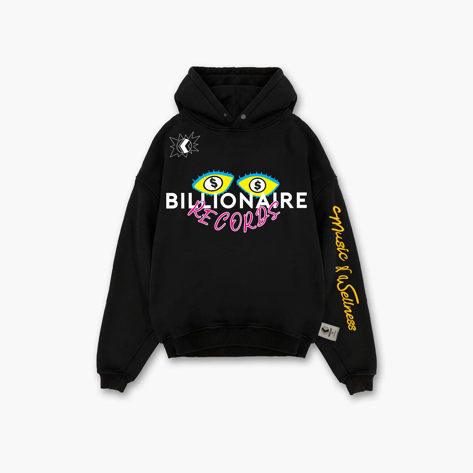 Vinyl Hoodie | Black