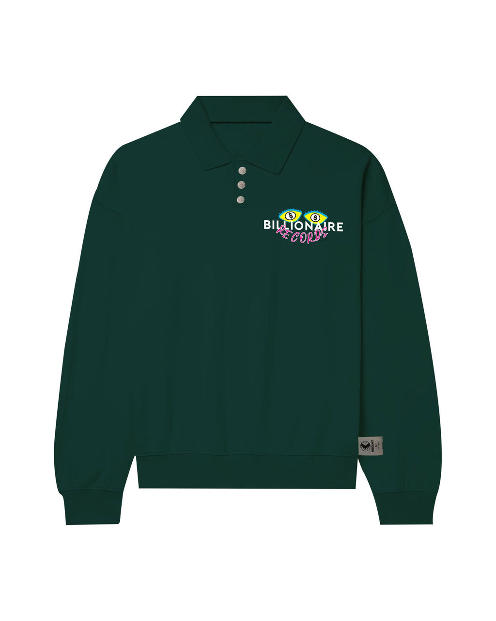 M&W L/S Polo | Dark Green