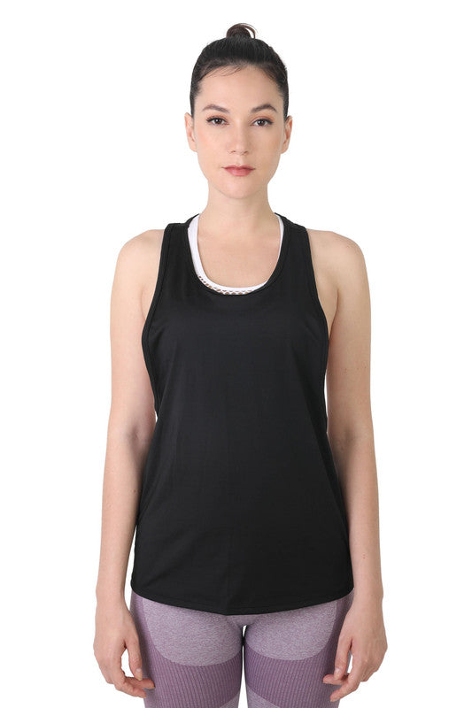 BIANCE TANK TOP | BLACK
