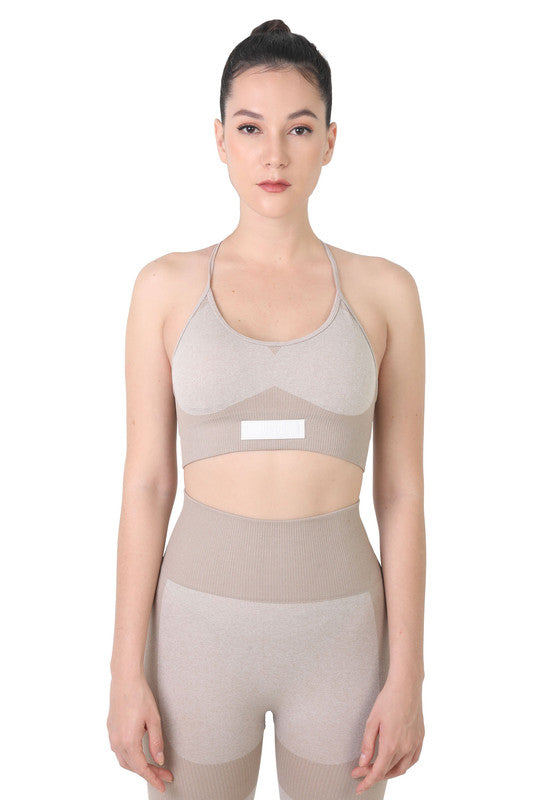 ALIA SPORT BRA | BROWN