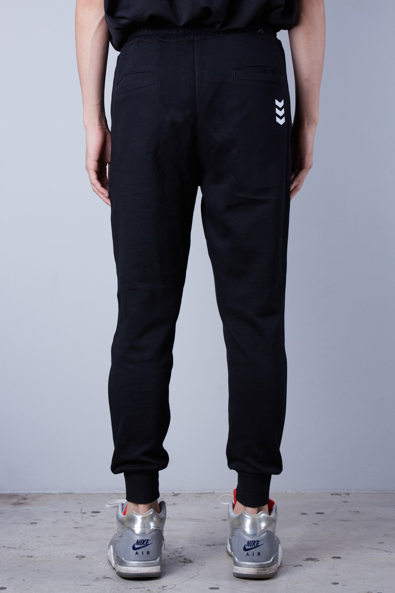 DOUBLE ZIPPER JOGGER | BLACK