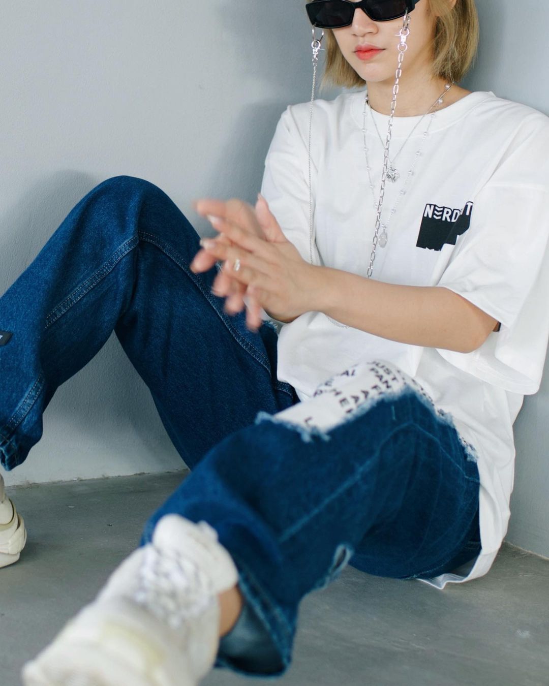 "EXPOSED" JEANS | DENIM BLUE