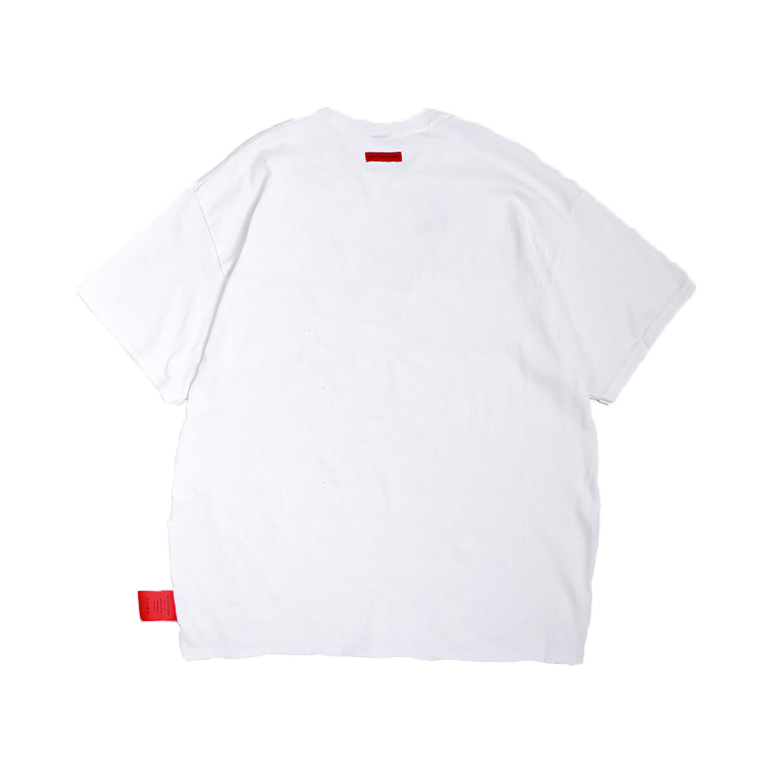 SCRATCH TEE | WHITE