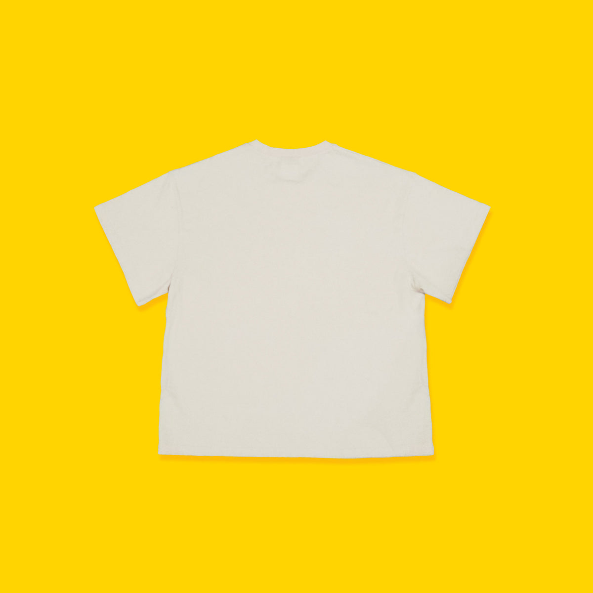 SMILEY MASCOT TSHIRT | CREAM