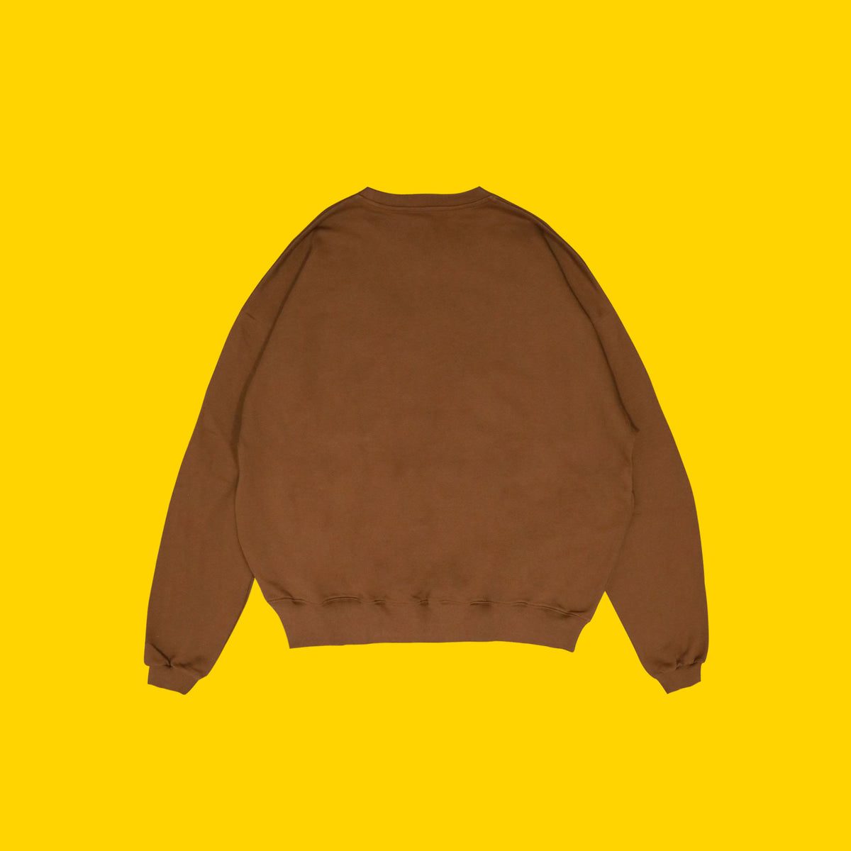 SMILEY POP SWEATER | BROWN